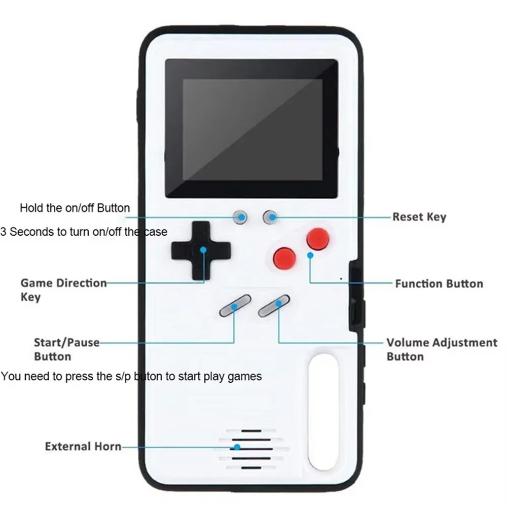 Retro Gaming Gameboy - Per iPhone 14 16 15 12