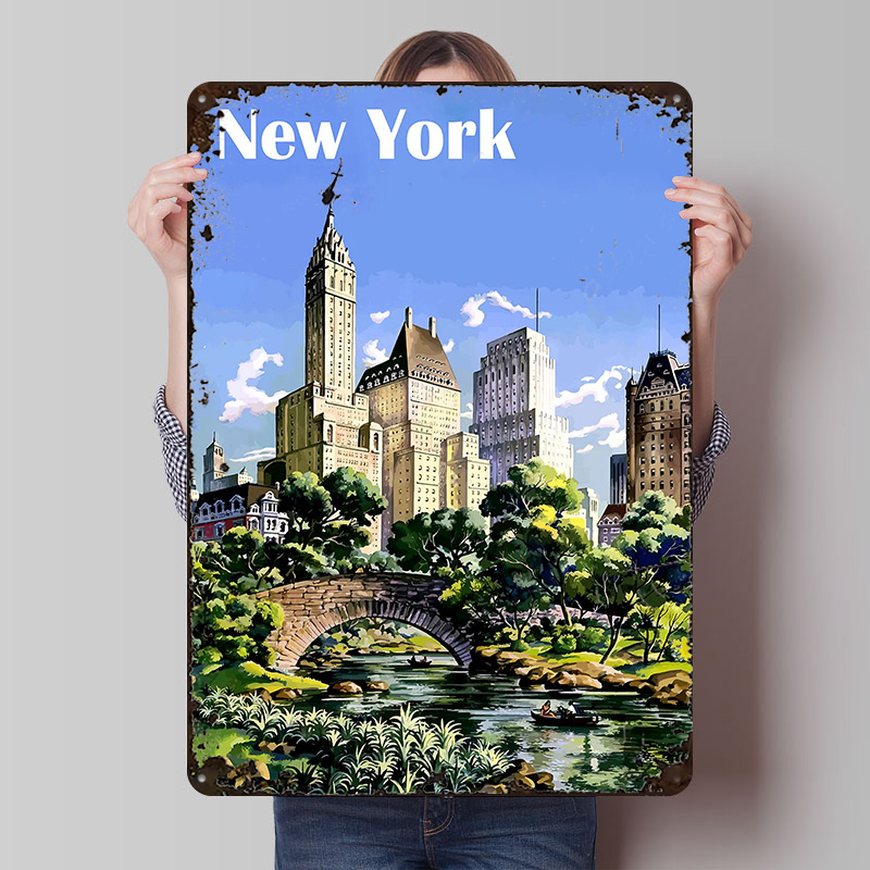 Retro Gaming York - Poster Stile New York Personalizzato, Arte