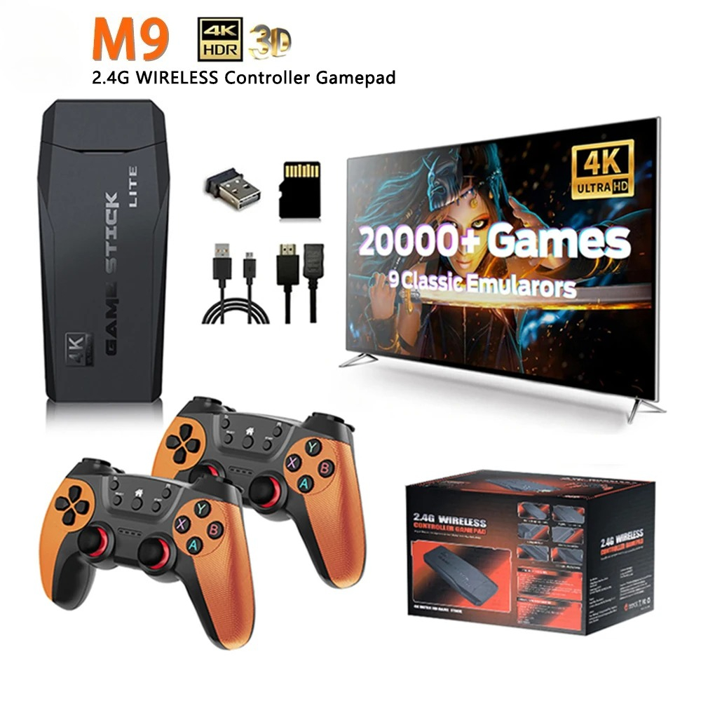 Retro Gaming Stick - Console di Gioco M9 4K con