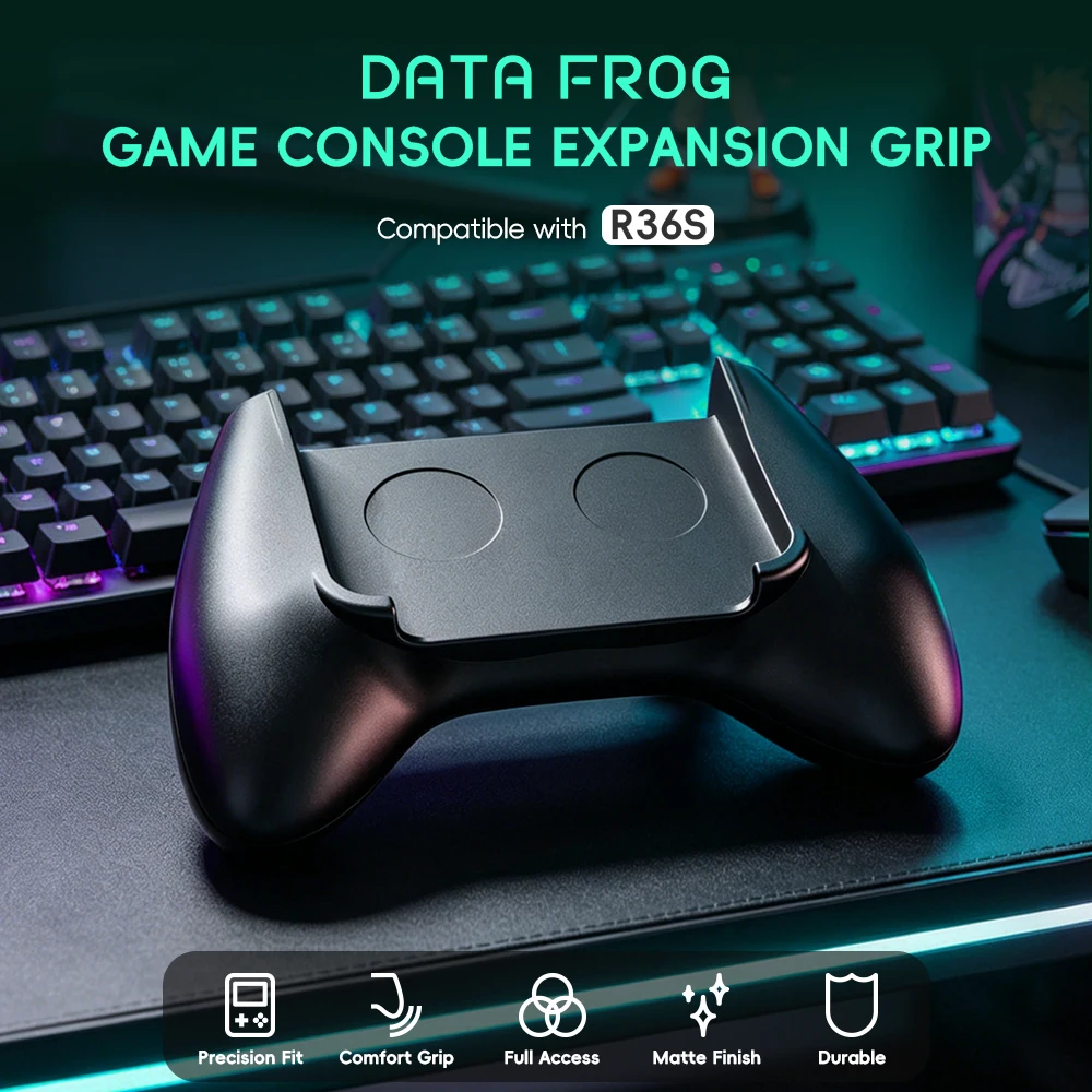 Retro Gaming Download - Data Frog R36S Game Grip, impugnatura