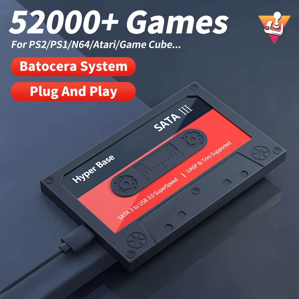 Retro Gaming Hard Drive - Batocera 500G/2T Disco rigido per giochi