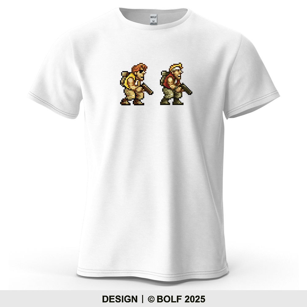 Retro Gaming Event - Pixel Character Game Theme T-shirt da