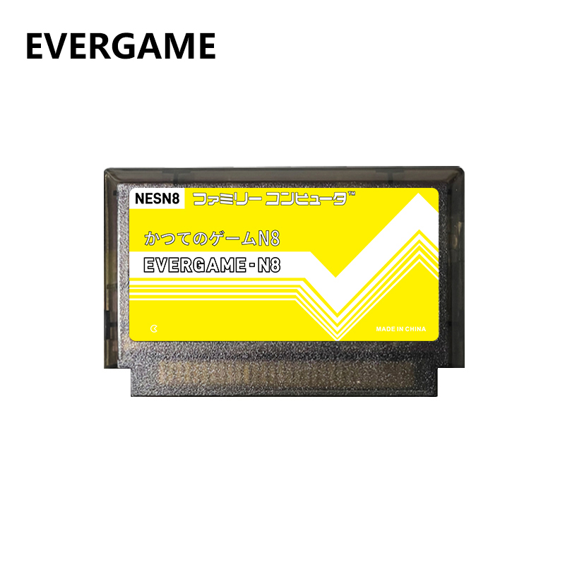 Retro Gaming Nostalgia - REMANK EVERGAME N8 NES Cartuccia Super