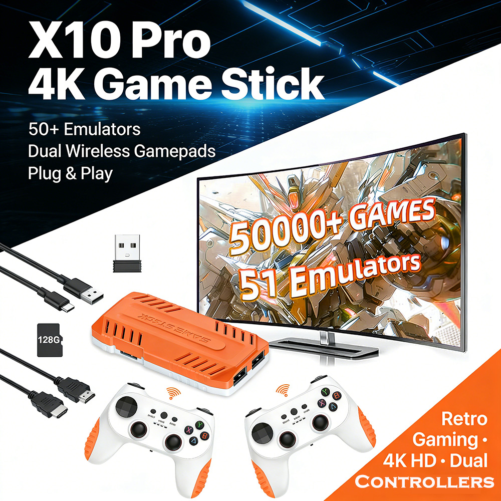 GamePulseX10 Pro 4K Game Stick - Retro Gaming Stick recensione e prezzo