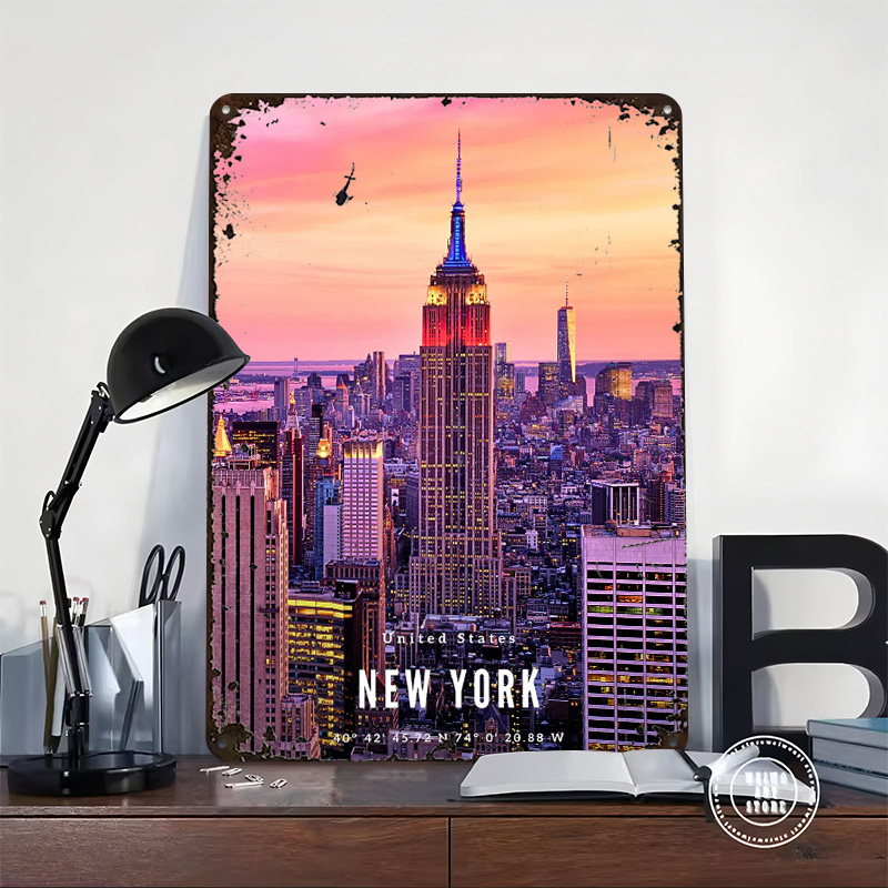 New York City Skyline Poster P - Retro Gaming York recensione e prezzo