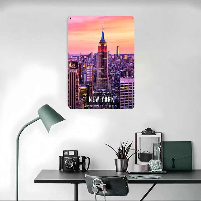 New York City Skyline Poster P - Retro Gaming York recensione e prezzo