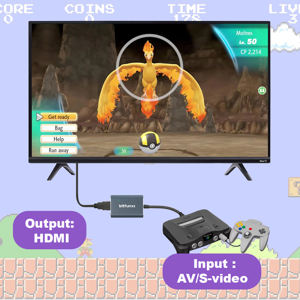 Bitfunx 720P Adattatore Svideo - Retro Gaming Nostalgia recensione e prezzo