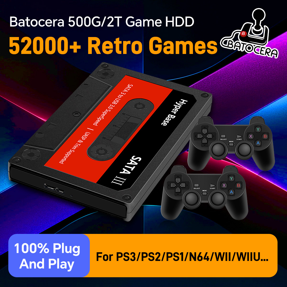 Hard Disk Batocera 500G con Ol - Retro Gaming Hard Drive recensione e prezzo