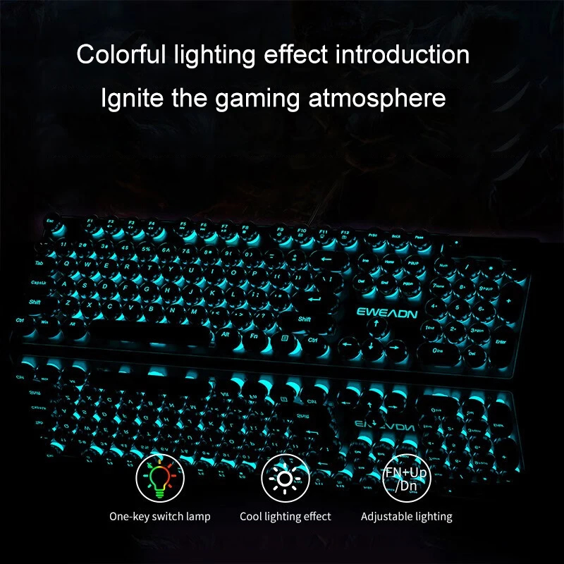 Set Tastiera e Mouse Stile Ret - Retro Gaming Keyboard recensione e prezzo
