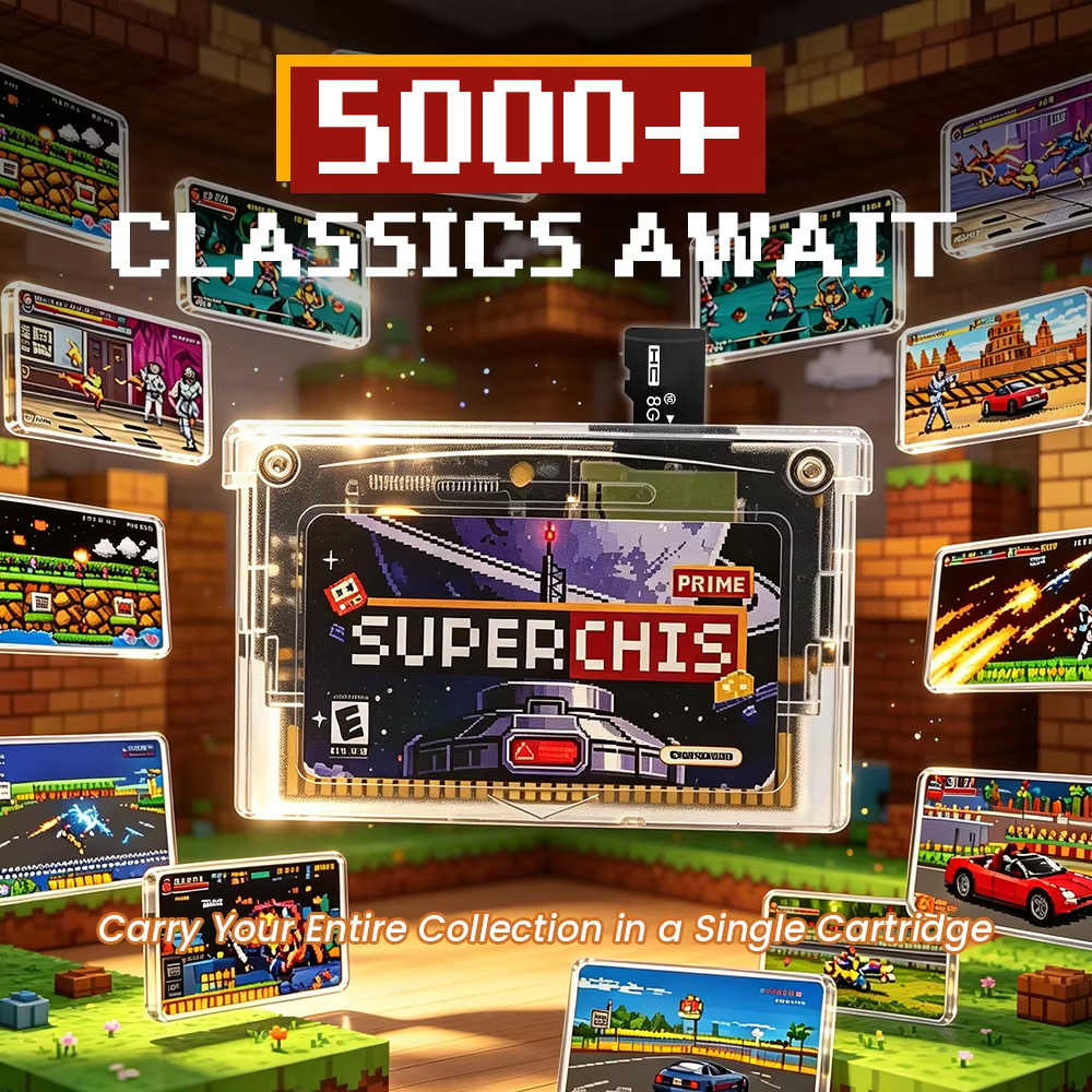 Cartuccia di gioco retrò Super - Retro Gaming Nostalgia recensione e prezzo