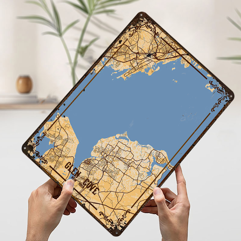 Poster in Latta con Mappa di G - Retro Gaming York recensione e prezzo