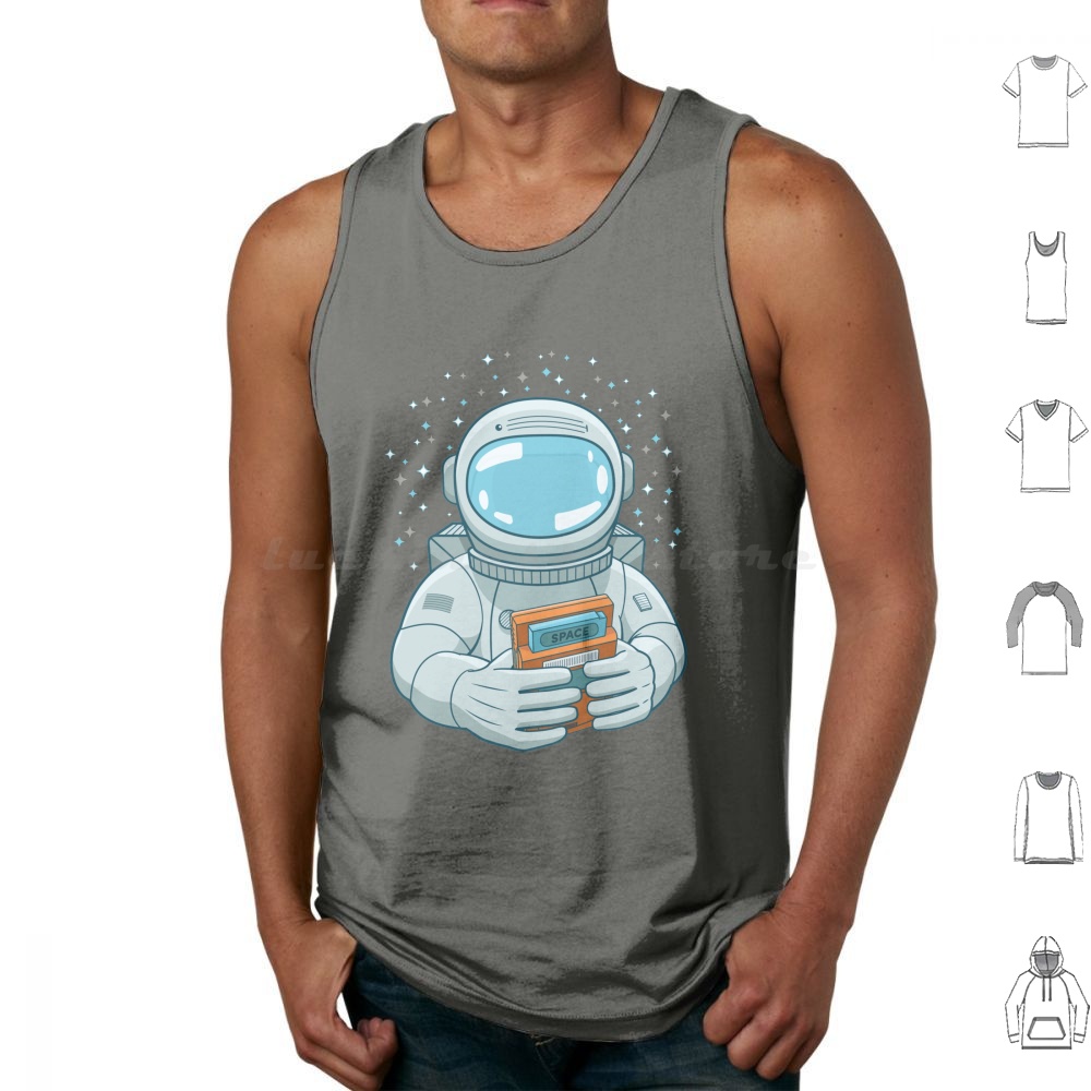 Gaming Spaceman Tank Tops Prin - Retro Gaming Gameboy recensione e prezzo