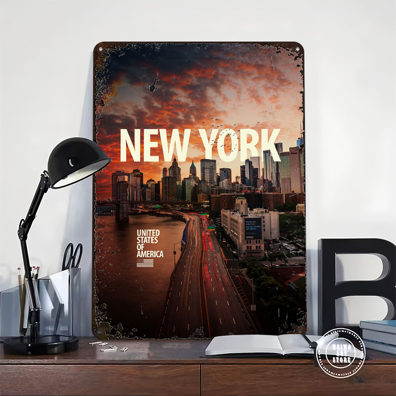 New York City Skyline Poster s - Retro Gaming York recensione e prezzo