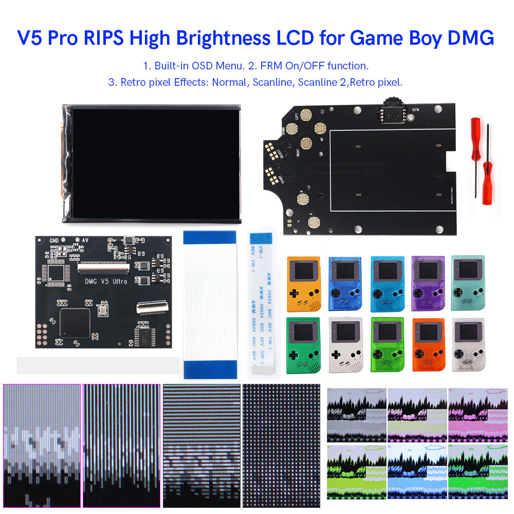 HISPEEDIDO Per GB Dmg V5 Pro,  - Retro Gaming Gameboy recensione e prezzo