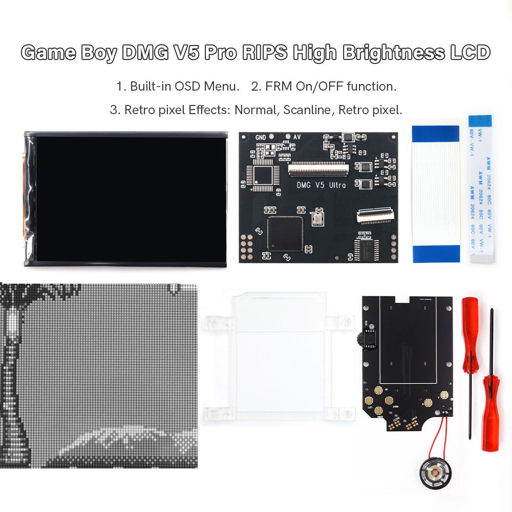 HISPEEDIDO Per GB Dmg V5 Pro,  - Retro Gaming Gameboy recensione e prezzo