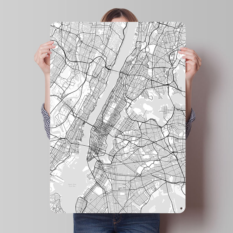 Poster con Mappa di New York,  - Retro Gaming York recensione e prezzo