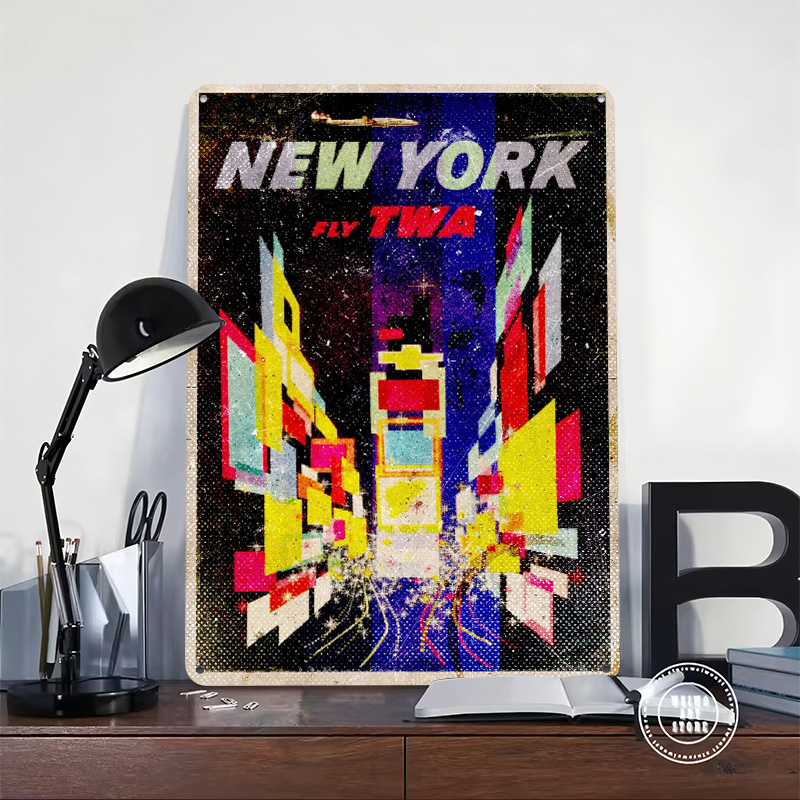New York Fly TWA Poster in ban - Retro Gaming York recensione e prezzo