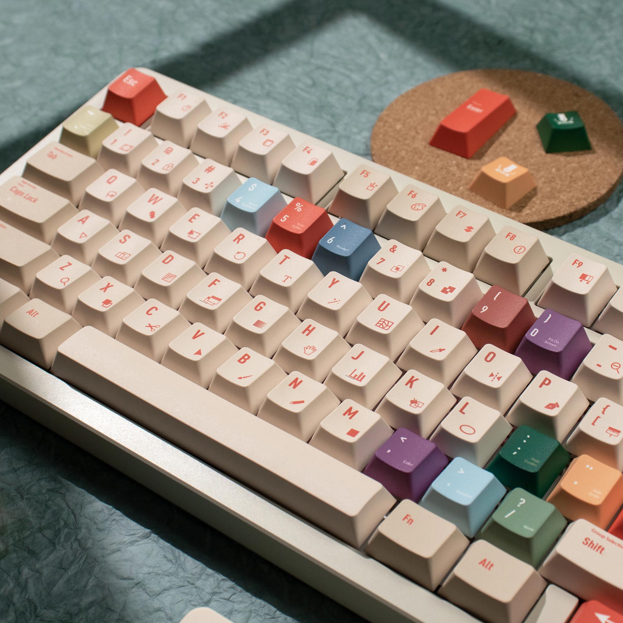 Tasti Illustrator Keycaps DYE- - Retro Gaming Keyboard recensione e prezzo