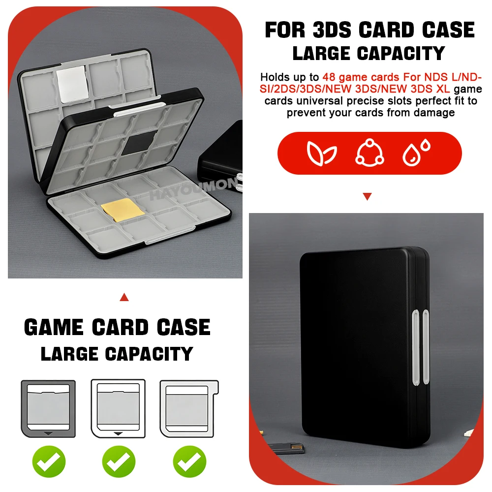 Custodia per 48 Schede di Gioc - Game Cartridge Case recensione e prezzo