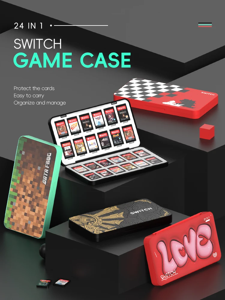 DATA FROG Custodia Porta Sched - Game Cartridge Case recensione e prezzo