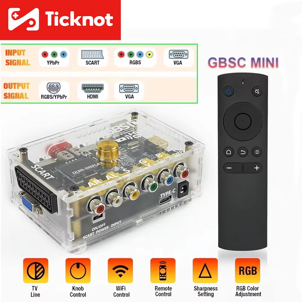 TicKnot GBS Control GBSC MINI  - Retro Gaming Hard Drive recensione e prezzo